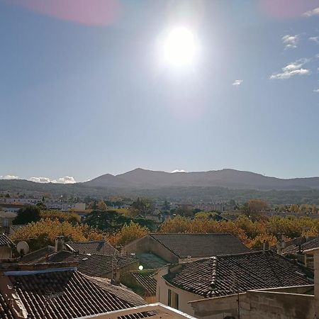 Mont Ventoux - Terrasse - Vue Degagee - Linge De Qualite - Fibre - Confort Gardanne Exterior foto